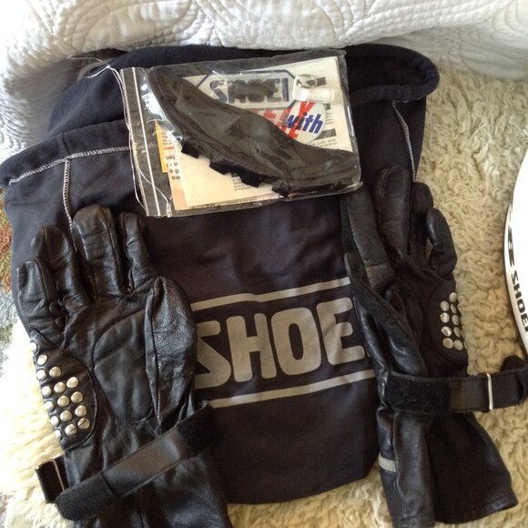 VTG SHOEI X8 Aero Silence Motorcycle Helmet; Crotch Rocket, Moto-Cross Racing. - Picture 8 of 11